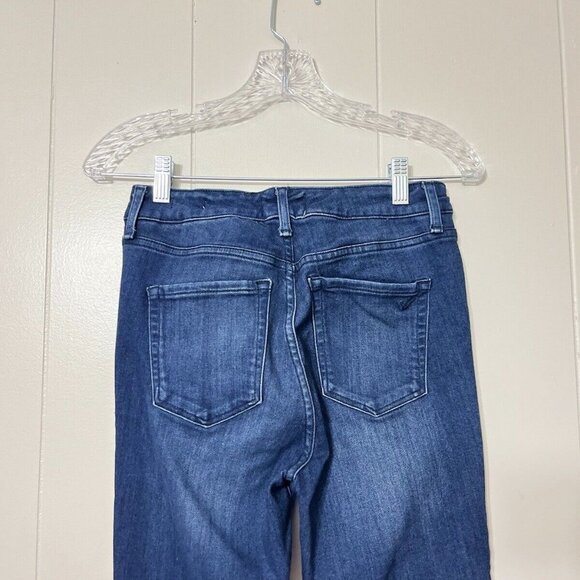 William Rast Jeans Womens High-Rise Ankle Skinny Junior Dark Wash Size 27 EUC - Picture 8 of 8